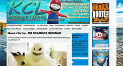 Desktop Screenshot of kclproductions.com